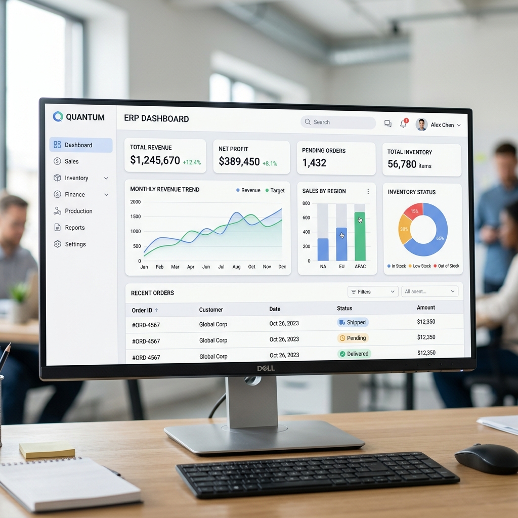 ERP Dashboard